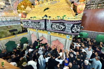 مراسم عزاداری شهادت امام حسن عسکری علیه السلام در سامرا 17