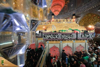 مراسم عزاداری شهادت امام حسن عسکری علیه السلام در سامرا 9