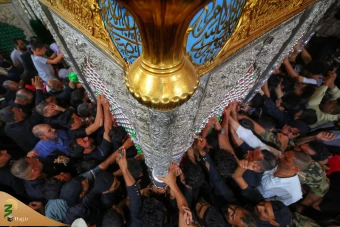 مراسم عزاداری شهادت امام حسن عسکری علیه السلام در سامرا 20