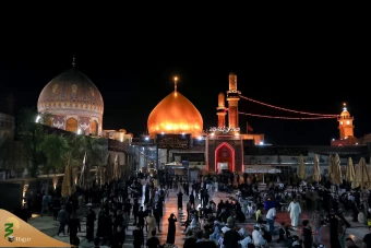 مراسم عزاداری شهادت امام حسن عسکری علیه السلام در سامرا 49