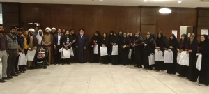 تجلیل از زوج های جوان کاروانهای عتبات عالیات در کربلای معلی 