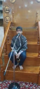 حضور پرشور کودکان در مراسم بعثه مقام معظم رهبری در سرداب امام علی (ع) + تصاویر 2