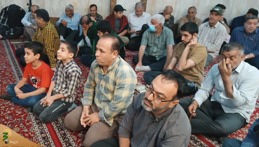 حضور پرشور کودکان در مراسم بعثه مقام معظم رهبری در سرداب امام علی (ع) + تصاویر 2