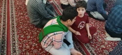 حضور پرشور کودکان در مراسم بعثه مقام معظم رهبری در سرداب امام علی (ع) + تصاویر 2