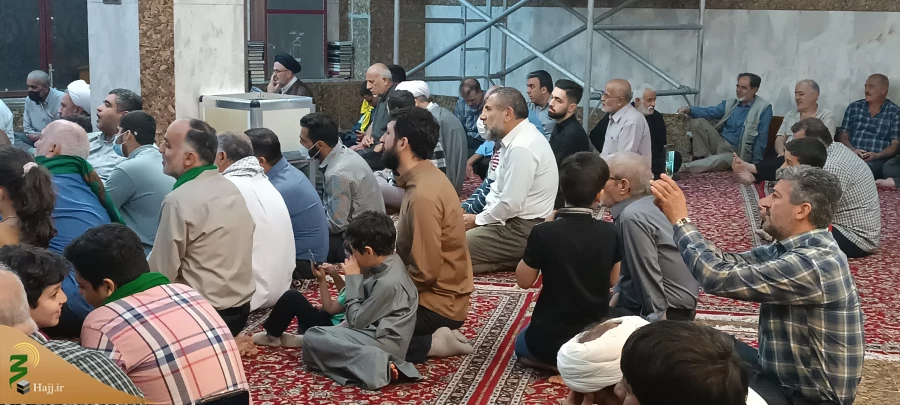 حضور پرشور کودکان در مراسم بعثه مقام معظم رهبری در سرداب امام علی (ع) + تصاویر 2