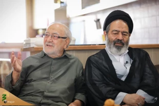 لقاء مسؤولی منظمة الحج و الزیارة مع عائلة شهیدان قلانی 2