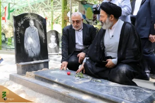 لقاء مسؤولی منظمة الحج و الزیارة مع عائلة شهیدان قلانی 2