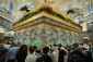 گل‌آرایی ضریح سیدالشهدا(ع) در آستانه میلاد پیامبر 3