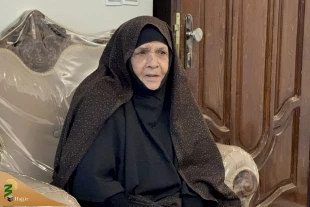 دیدارمعاونین مجموعه حج و زیارت با مادر شهید ترک زبان​​​​​ 3