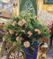 نصب کتیبه های سبز رنگ و تزیین با گل ضریح و صحن حرم مطهر حضرت عباس(ع) به مناسبت میلاد با سعادت پیامبر مهربانی ها 5