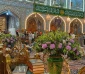 نصب کتیبه های سبز رنگ و تزیین با گل ضریح و صحن حرم مطهر حضرت عباس(ع) به مناسبت میلاد با سعادت پیامبر مهربانی ها 7