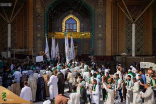 تصاویر/ شادپیمایی دانشجویان نجف به مناسبت میلاد پیامبر اکرم (ص) 7