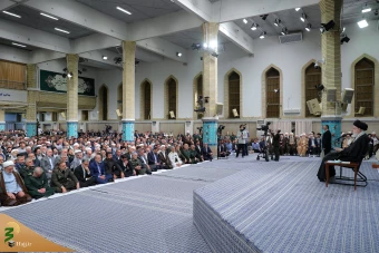 دیدار مسئولان نظام و مهمانان کنفرانس وحدت با رهبر انقلاب 4