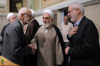دیدار مسئولان نظام و مهمانان کنفرانس وحدت با رهبر انقلاب 7