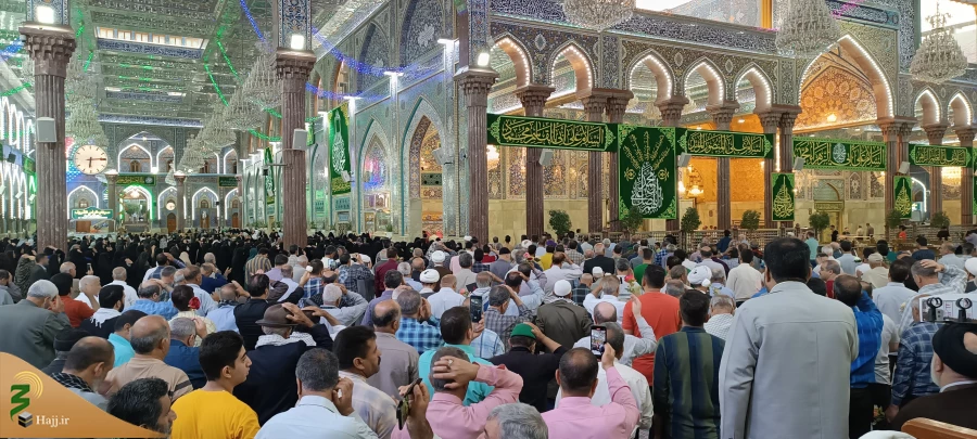 جشن میلاد پیامبر اعظم (ص) و امام جعفر صادق (ع) در حرم مطهر امام حسین (ع) برگزار گردید. 2