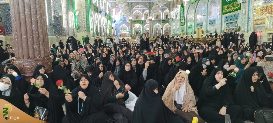 جشن میلاد پیامبر اعظم (ص) و امام جعفر صادق (ع) در حرم مطهر امام حسین (ع) برگزار گردید. 5