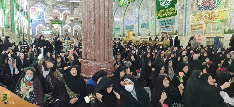 جشن میلاد پیامبر اعظم (ص) و امام جعفر صادق (ع) در حرم مطهر امام حسین (ع) برگزار گردید. 7