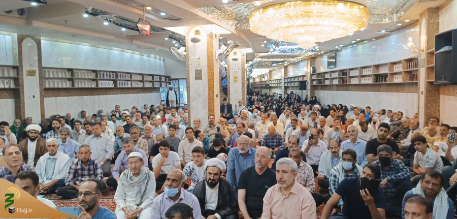 برگزاری جشن میلاد پیامبررحمت(ص)  با حضور زائران ایرانی در سرداب امام علی(ع) 5