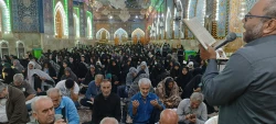 نوای أَیْنَ بَقِیَّهُ اللَّهِ الَّتِی لاَ تَخْلُو مِنَ الْعِتْرَهِ الْهَادِیَهِ در کربلای معلی طنین انداز شد 4