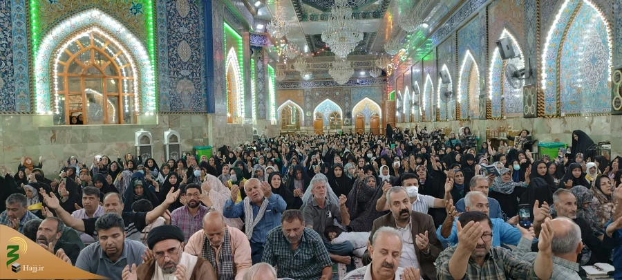 نوای أَیْنَ بَقِیَّهُ اللَّهِ الَّتِی لاَ تَخْلُو مِنَ الْعِتْرَهِ الْهَادِیَهِ در کربلای معلی طنین انداز شد 5