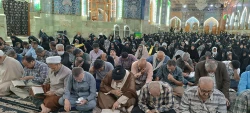 نوای أَیْنَ بَقِیَّهُ اللَّهِ الَّتِی لاَ تَخْلُو مِنَ الْعِتْرَهِ الْهَادِیَهِ در کربلای معلی طنین انداز شد 6