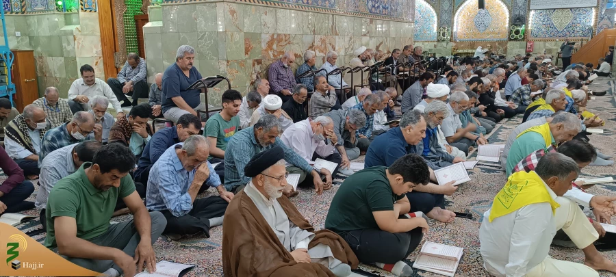 نوای أَیْنَ بَقِیَّهُ اللَّهِ الَّتِی لاَ تَخْلُو مِنَ الْعِتْرَهِ الْهَادِیَهِ در کربلای معلی طنین انداز شد 7