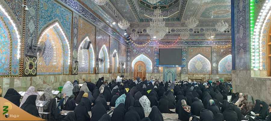 نوای أَیْنَ بَقِیَّهُ اللَّهِ الَّتِی لاَ تَخْلُو مِنَ الْعِتْرَهِ الْهَادِیَهِ در کربلای معلی طنین انداز شد 8