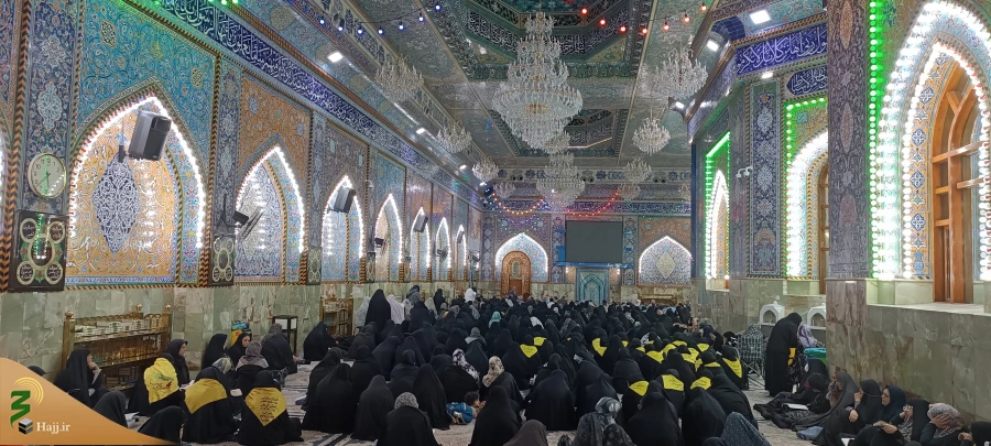 نوای أَیْنَ بَقِیَّهُ اللَّهِ الَّتِی لاَ تَخْلُو مِنَ الْعِتْرَهِ الْهَادِیَهِ در کربلای معلی طنین انداز شد 9