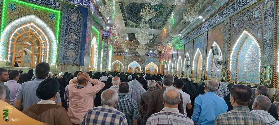 نوای أَیْنَ بَقِیَّهُ اللَّهِ الَّتِی لاَ تَخْلُو مِنَ الْعِتْرَهِ الْهَادِیَهِ در کربلای معلی طنین انداز شد 10