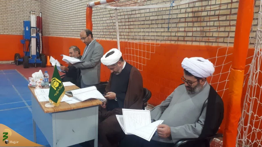 برگزاری آزمون روحانیون ومداحان عتبات عالیات در تبریز 8