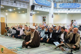 اعلام انزجار کارکنان حج و زیارت از جنایتهای رژیم کودک کش اسرائیل 4