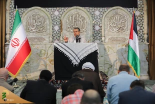 اعلام انزجار کارکنان حج و زیارت از جنایتهای رژیم کودک کش اسرائیل 5