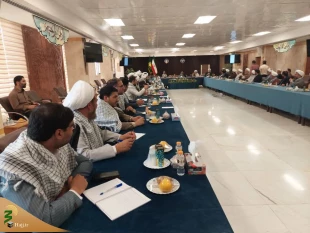 With the presence of Supreme Leader's representative in Hajj and Pilgrimage affairs
One-day conference of office managers of Supreme Leader's representative in Hajj and Pilgrimage affairs in provinces
 2