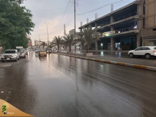 حال و هوای بارانی کربلا 6