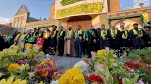 جشن میلاد حضرت عبدالعظیم حسنی (ع) در شهرری برپا شد