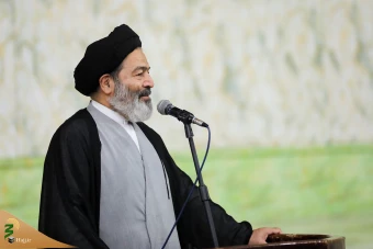 ادای احترام مسئولان حوزه حج و زیارت به امام امت 7