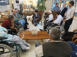 تجلیل از رشادتها و ایثارگریهای جانبازان زائر در کربلا+فیلم