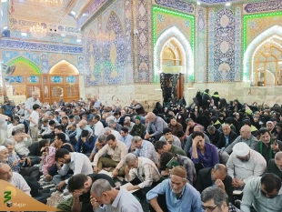 برگزاری دعای کمیل در خیمه‌گاه حسینی 2