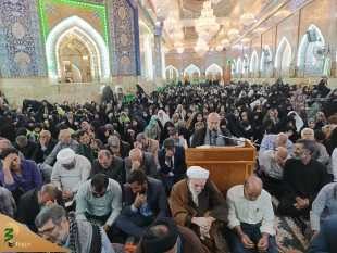 برگزاری دعای کمیل در خیمه‌گاه حسینی 9