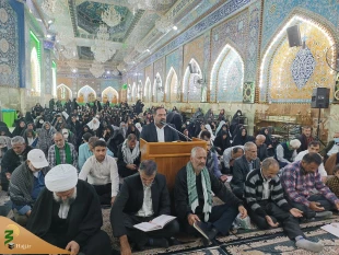 مراسم هفتگی قرائت دعای ندبخ در خیمه گاه حسینی 2