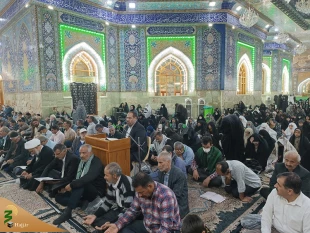 مراسم هفتگی قرائت دعای ندبخ در خیمه گاه حسینی 5