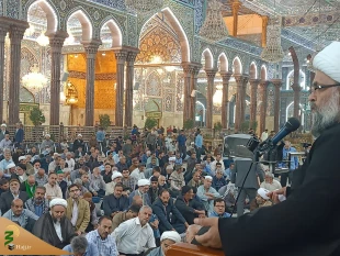 سخنران بعثه مقام معظم رهبری :
نماز بزرگترین واجب الهی است 6