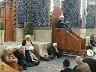 سخنران بعثه مقام معظم رهبری :
نماز بزرگترین واجب الهی است 5
