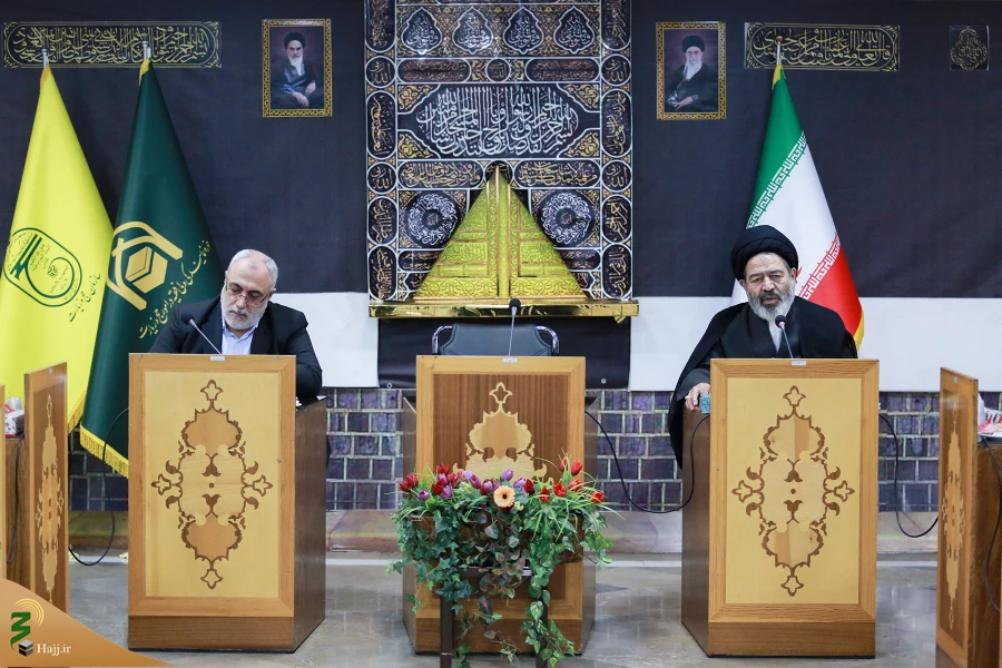 حضور نمایندگان سازمان حج و بانک مرکزی درعربستان برای فراهم کردن زمینه تشرف زائران عمره 3