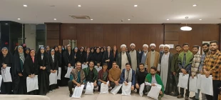 دیدار جمعی از دانشجویان دانشگاه فرهنگیان با مسئول نمایندگی بعثه مقام معظم رهبری در عراق 8