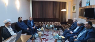 دیدار معاون توسعه و منابع سازمان حج و زیارت کشور با مسئول نمایندگی بعثه مقام معظم رهبری در عراق 2