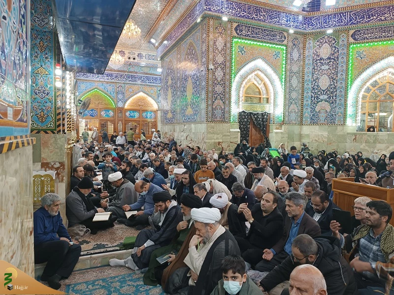 طنین دعای کمیل زائران ایرانی در کربلای معلی 4