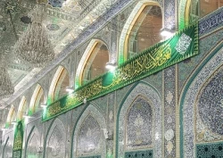 استقبال حرم امام حسین (ع) به مناسبت فرارسیدن ولادت حضرت زینب (ُس) 3