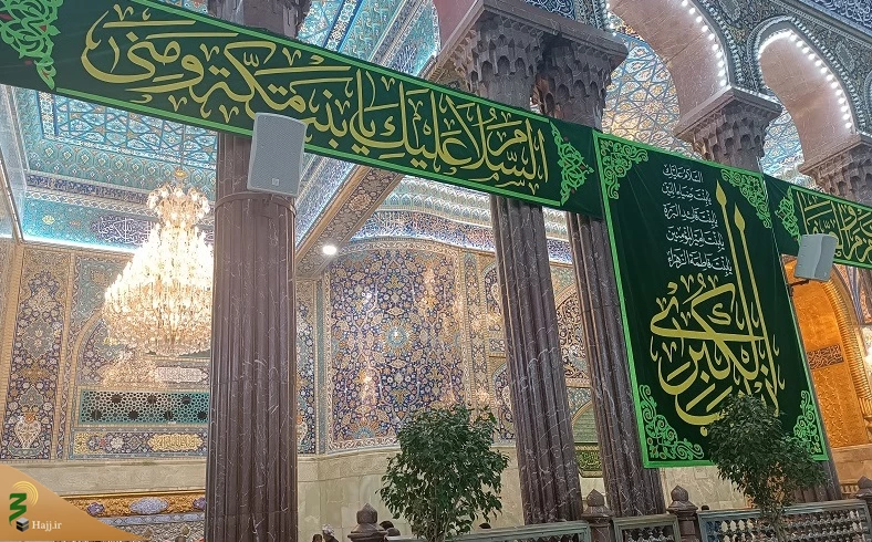 استقبال حرم امام حسین (ع) به مناسبت فرارسیدن ولادت حضرت زینب (ُس) 4