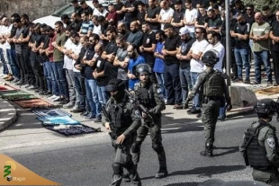 ممانعت صهیونیست‌ها از اقامه نماز جمعه در مسجدالاقصی  4